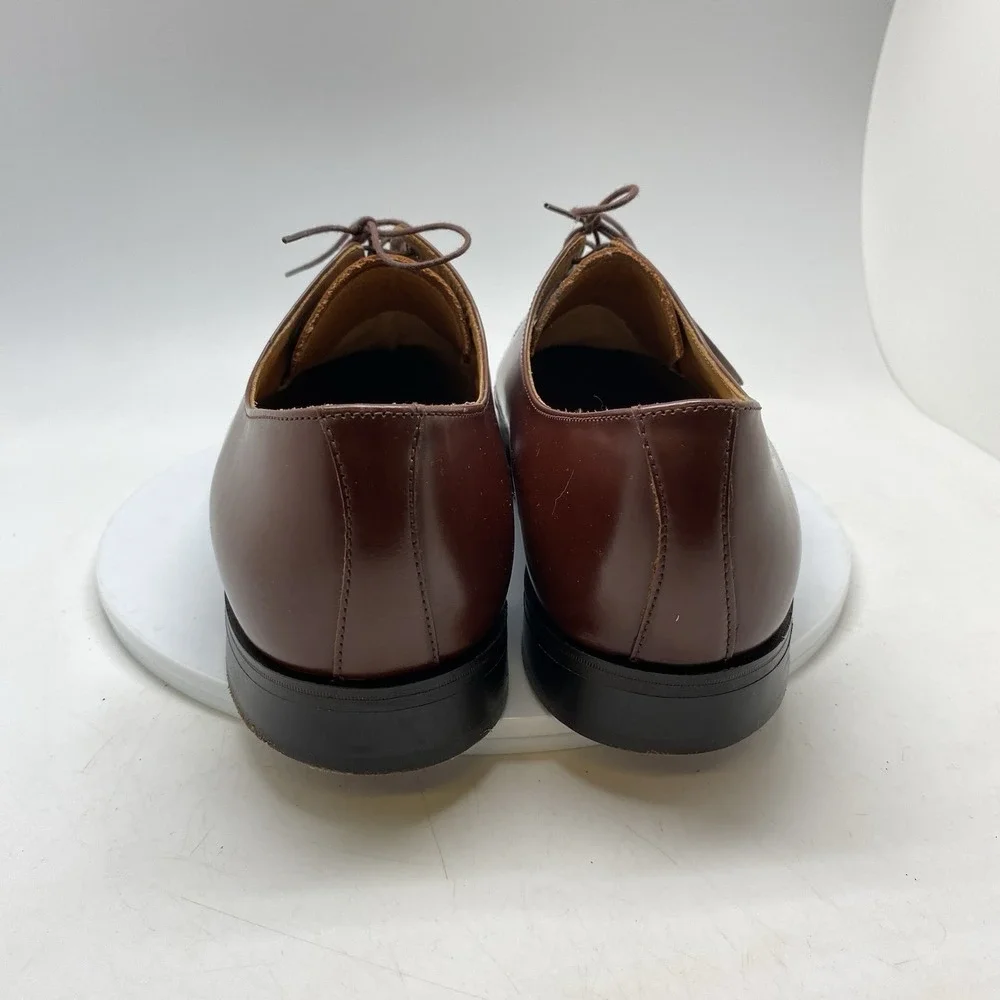 William Chatsworth Oxford Dress Shoes Mens 13 D Brown Leather England Preppy
